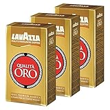 Lavazza Kaffee Qualità ORO, gemahlener Bohnenkaffee (3 x 250g)