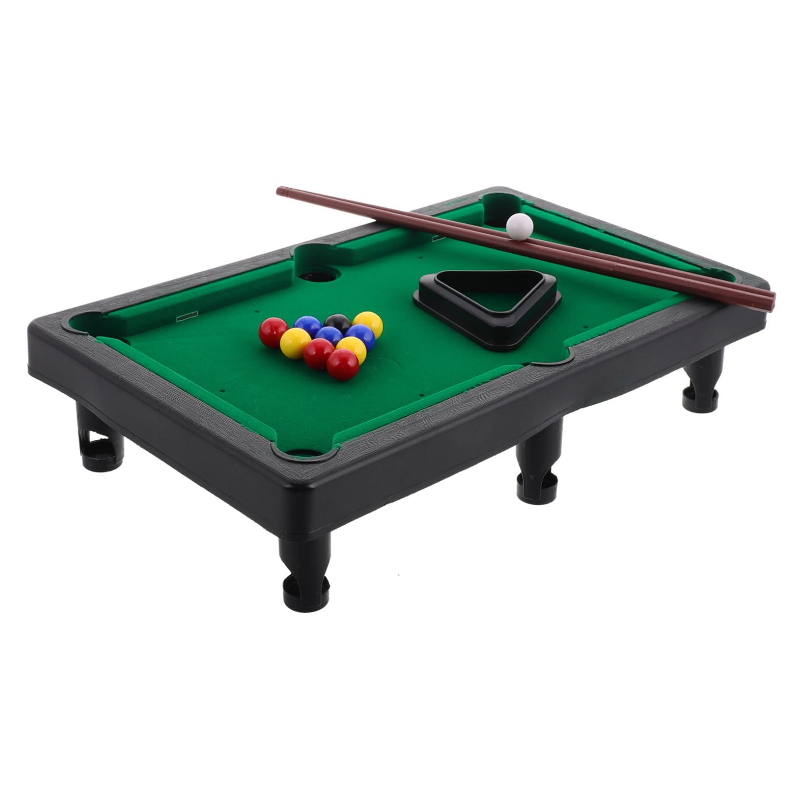 CORHAD Mini Billiards Pool Table for Kids Sturdy Kids Play Table Toys Outdoor Indoor Develop Motor Skills