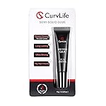 Curvlife Super Strong Nail Glue 15g for Press On Nails - Quick Drying, Semi Solid, Long Lasting, No UV Light Needed