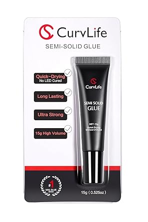 Curvlife Super Strong Nail Glue 15g for Press On Nails