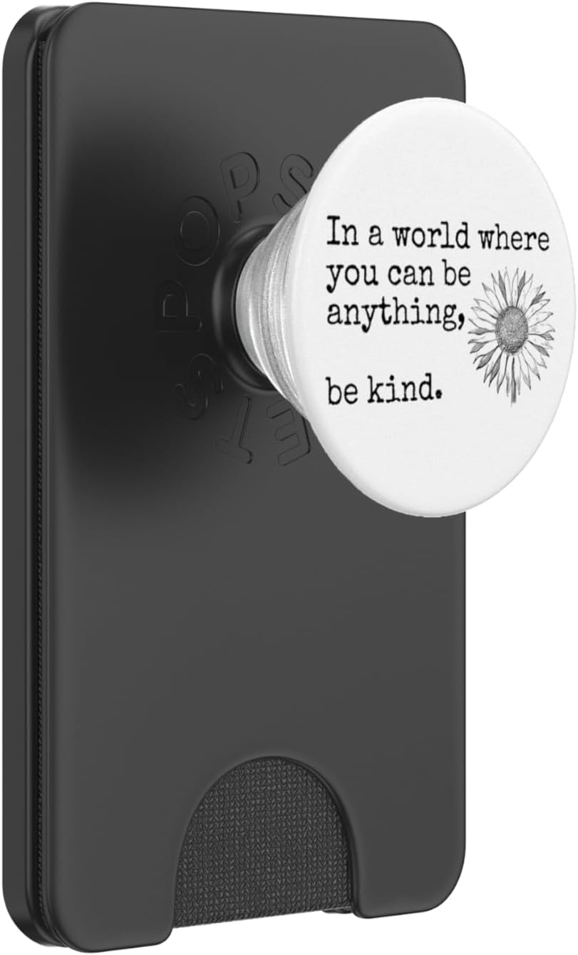 Cell Phone Pop Out Button Pop Up Holder Inspirational Quotes PopSockets PopGrip for MagSafe