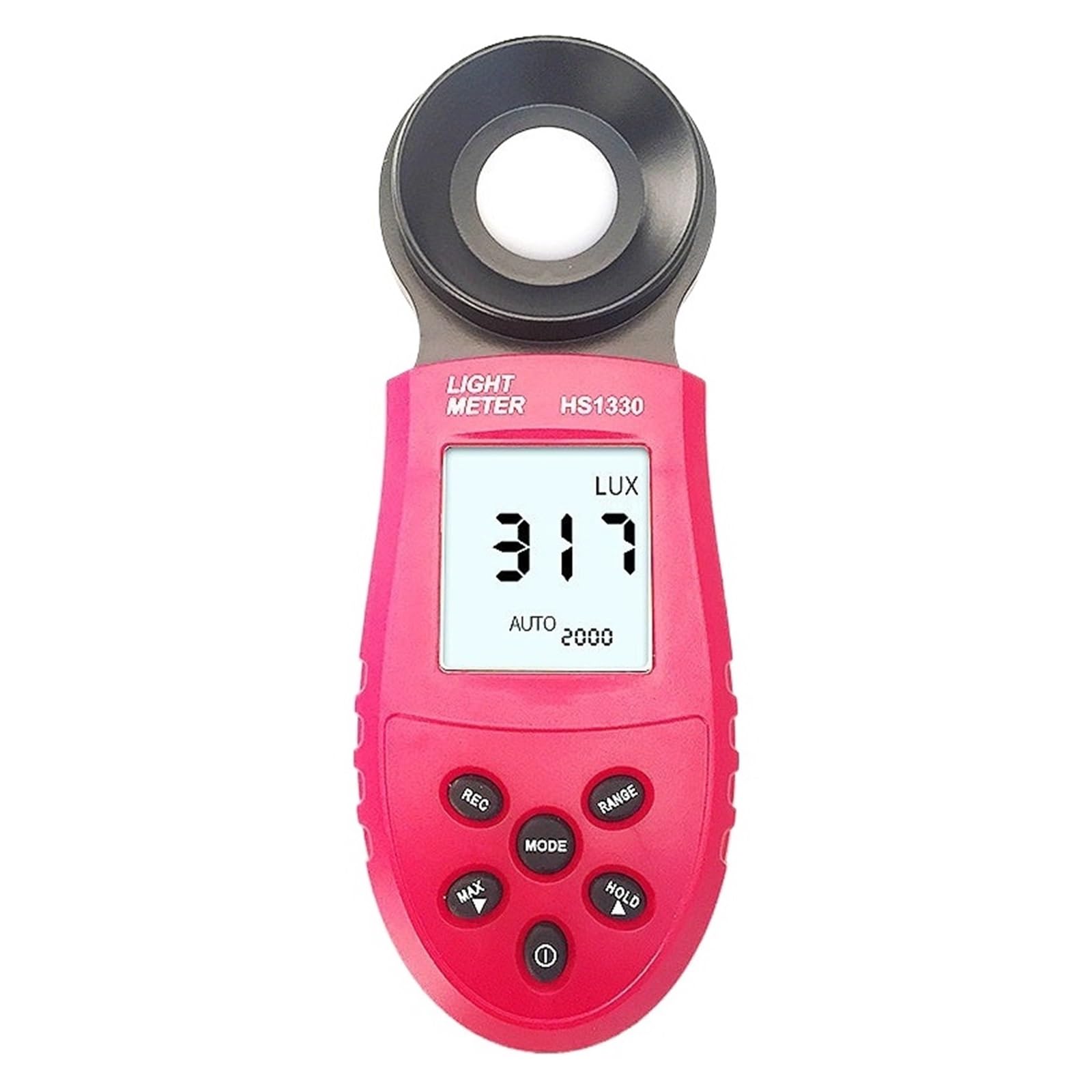 Miernik światła HS1010 Cyfrowy Luksomierz 1-200 000 Luksów Luminometr 1 Luks 0,1 Luksa 0,01 Luksa Iluminometr LUX/FC Miernik Oświetlenia HS1330 HS1332(HS1330)