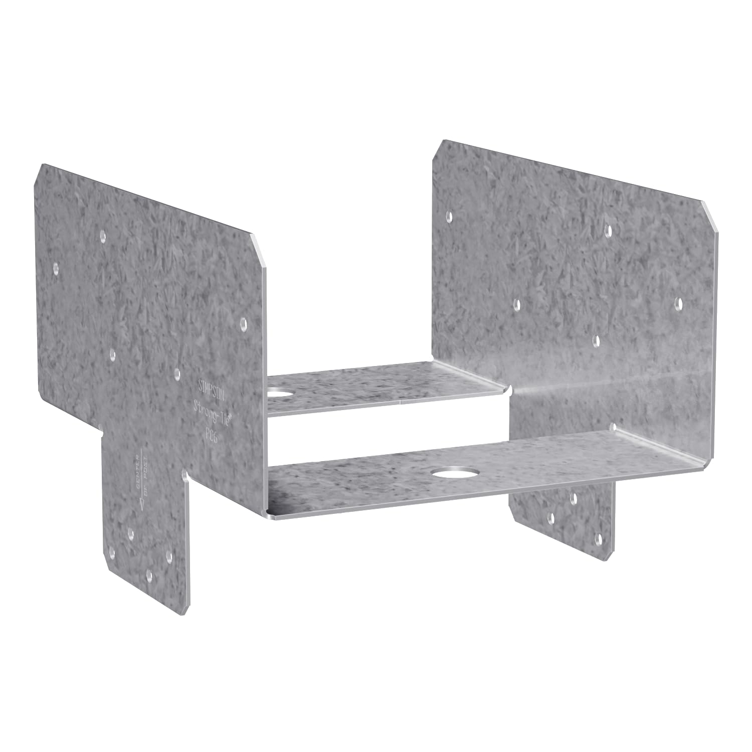 Simpson Strong-Tie PC6Z PCZ ZMAX Galvanized Post Cap for 6X