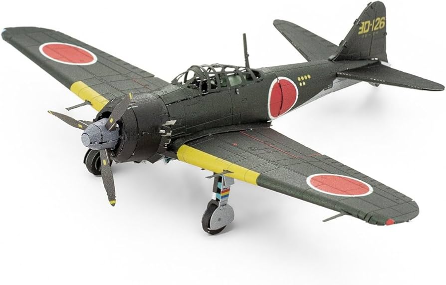 置物 zero fighter Amazon.com: Metal Earth Zero Fighter Color 3D Metal Model Kit