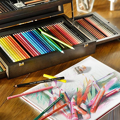 Faber-Castell 110086 Valigetta in Legno