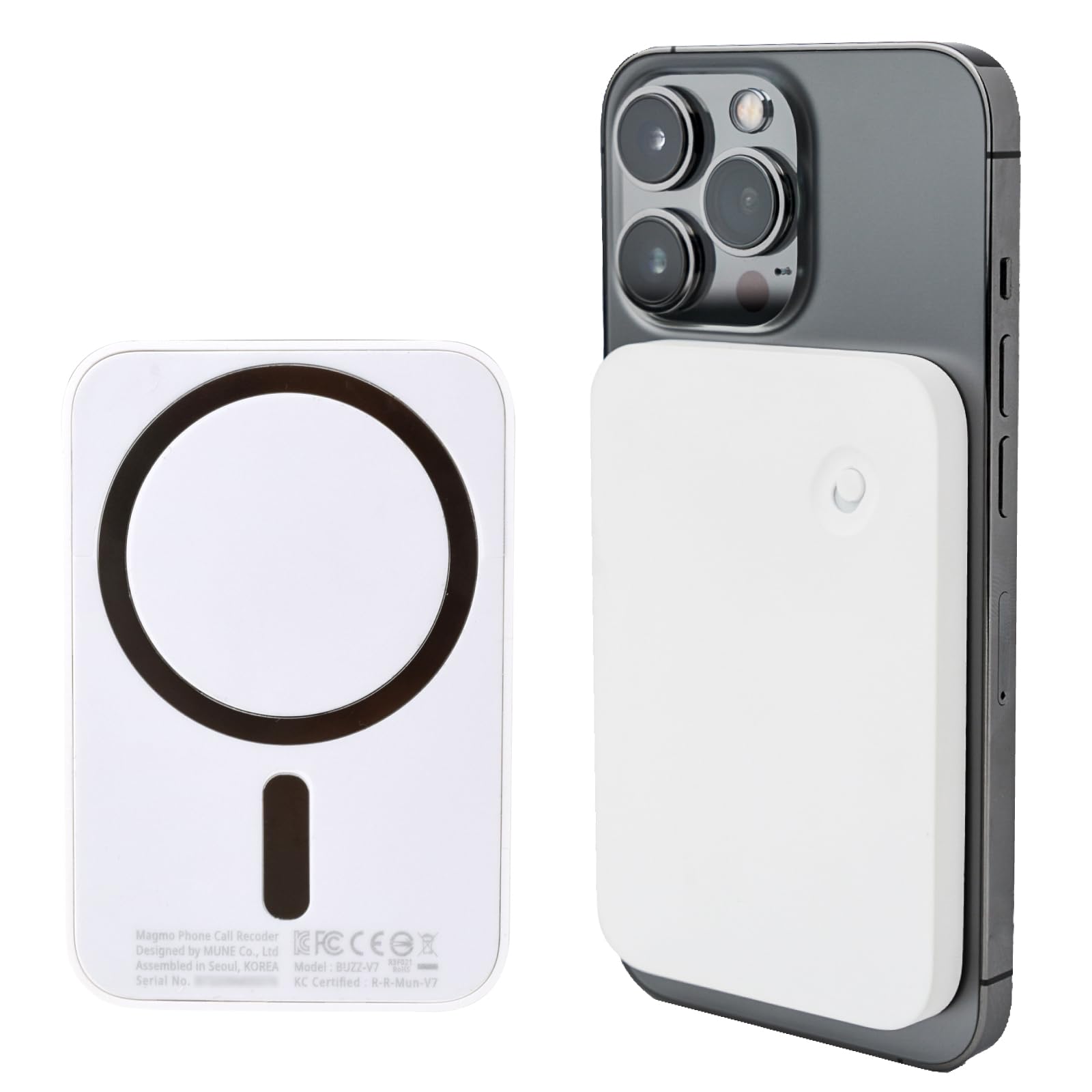 Amazon.co.jp: magmo マグモ ボイスレコーダー 小型 通話録音 iPhone 