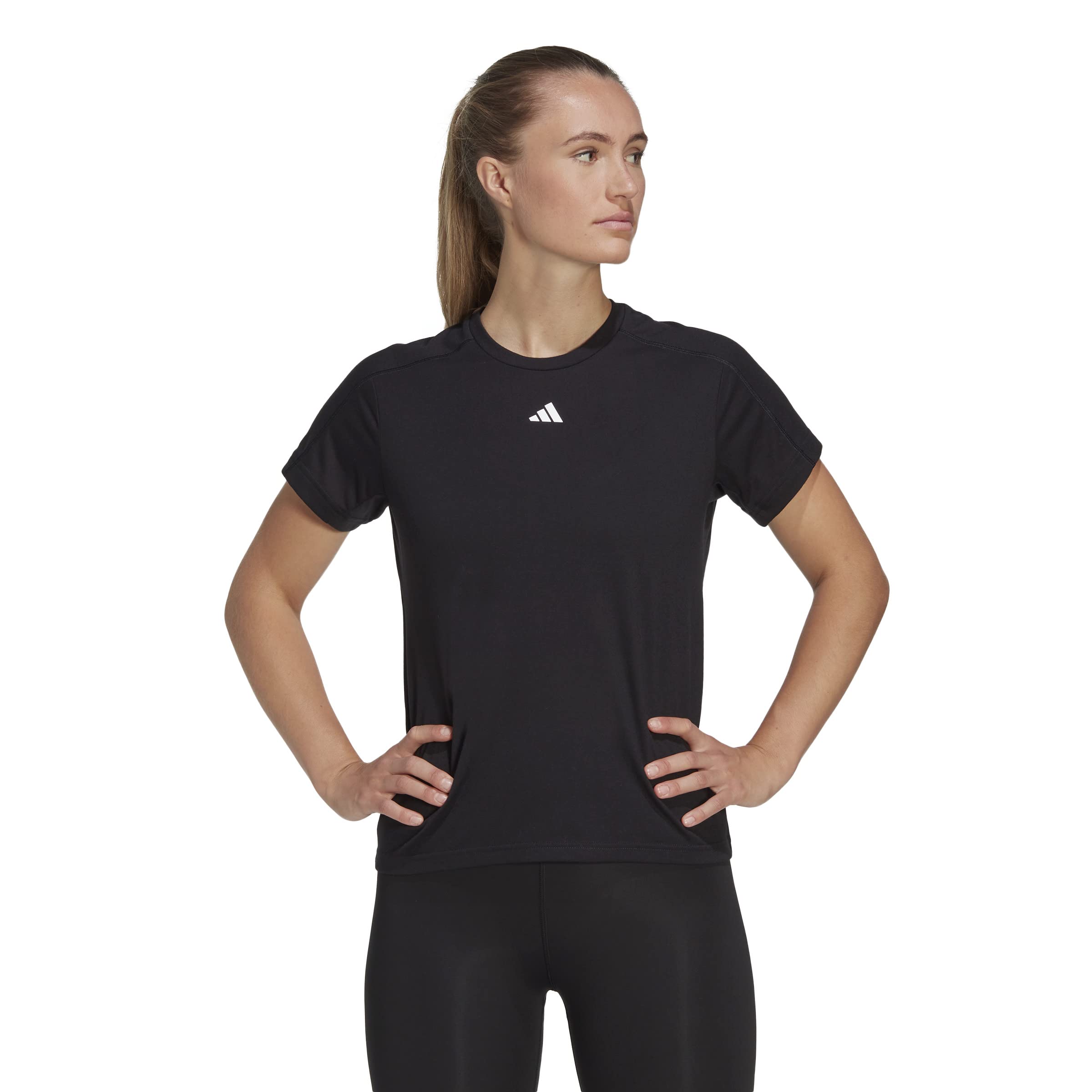Camiseta Adidas Mujer Aeroready Crewneck