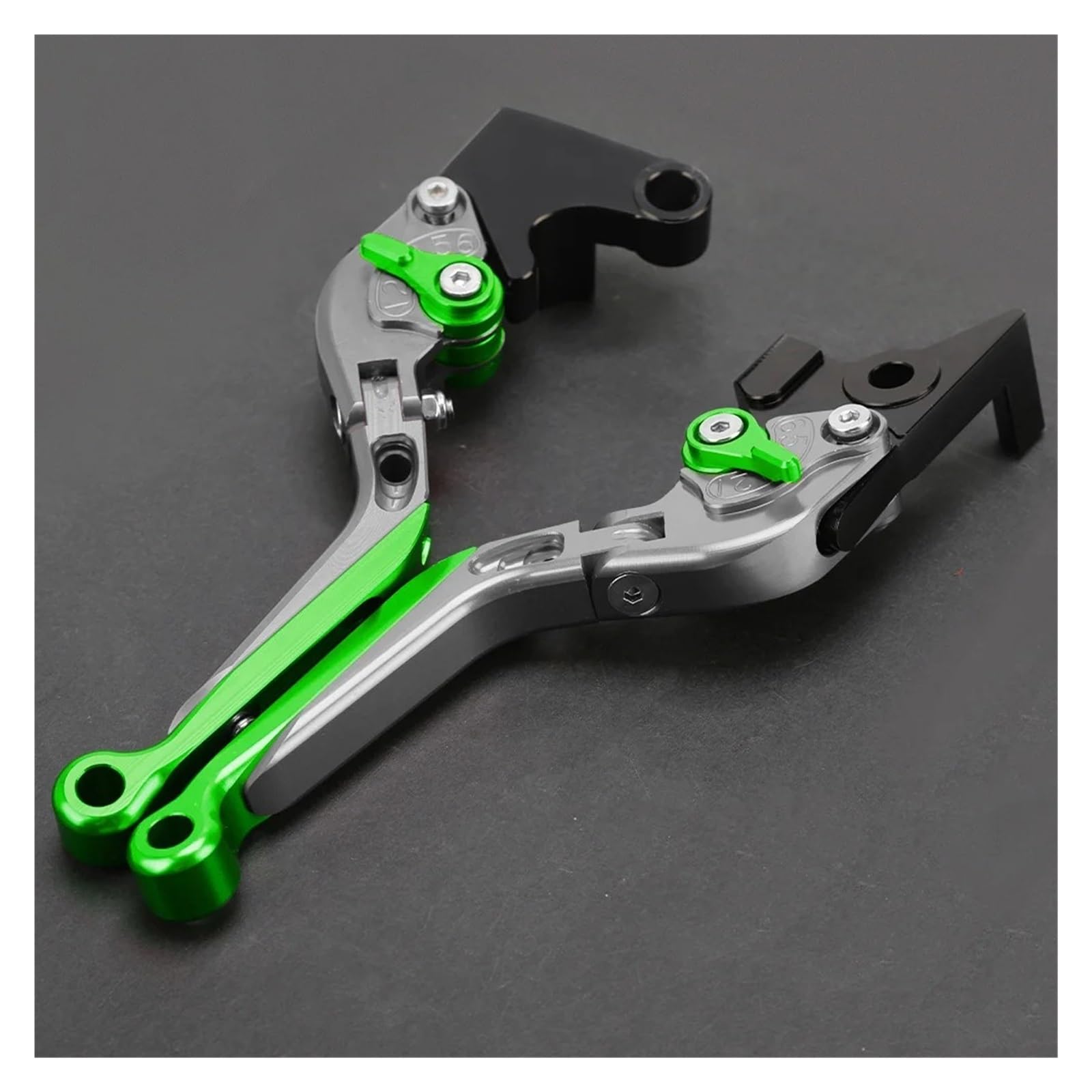 Bskwaq O Style Motorcycle Brake Clutch Levers For Kawasaki For Ninja 400R 650R Er6f Er6n 2009-2017 Motorcycle Accessories Brake Clutch Levers Extendable Handles Lever