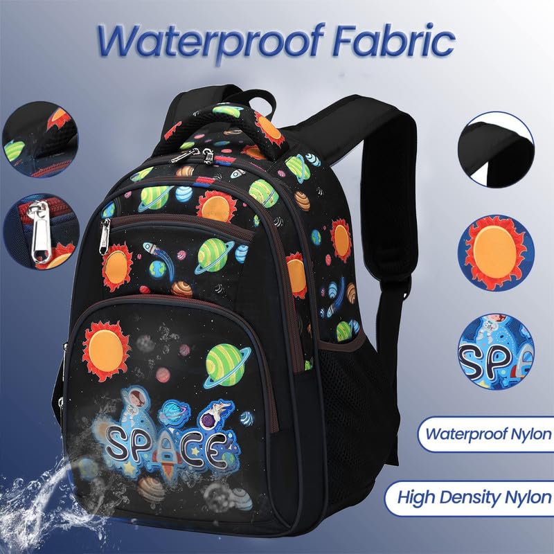 Image of Frantic RR4Zipper Waterproof Polyester 26 L School Bag Backpack Bag Daypack Picnic Bag For Boys & Girl