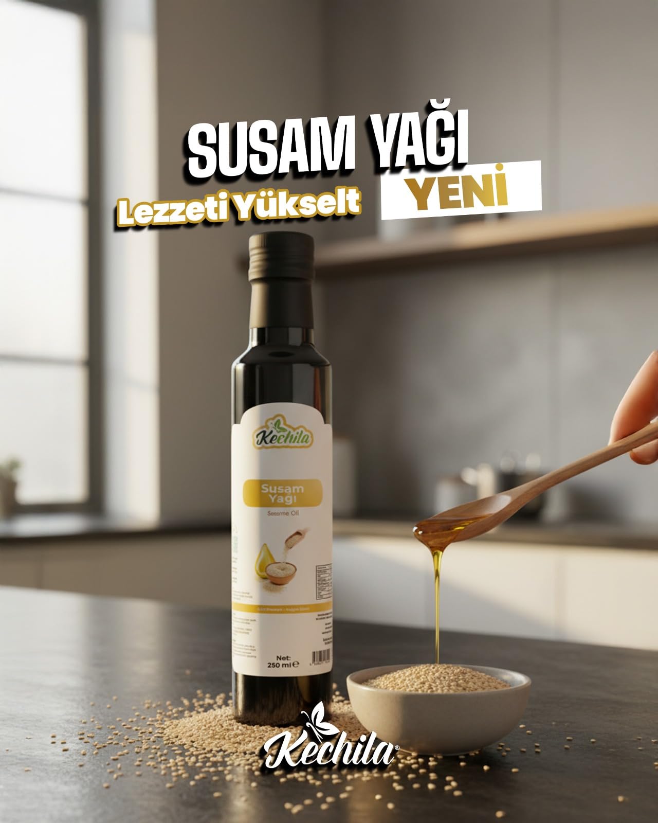 Kechila Susam Yağı 250 Ml