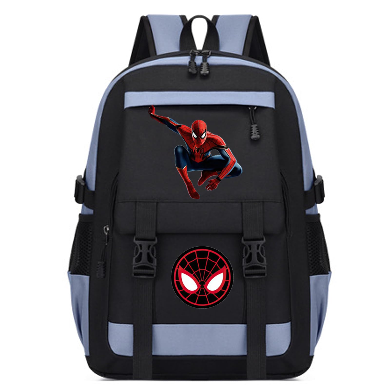 GLOOMALL Kids Comic Backpack for Boys School Bag Lightweight Large Capacity Laptop Bag