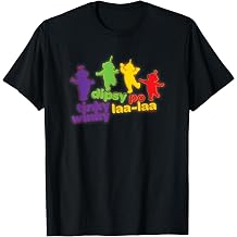 Teletubbies Dipsy Po Tinky Winky Laa Laa Names T-Shirt