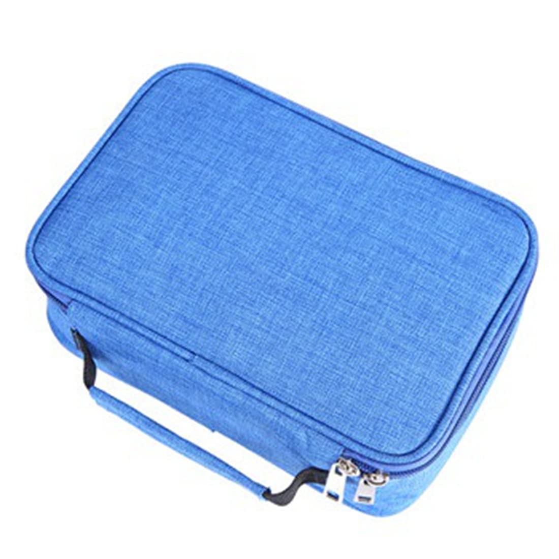 Funda de lápiz Caja de lápices Grande Caja de lápices Multifunción Suministros Escolares Multilayer Estuche Escolar Pluma de Pluma Estrellas Oxford Paño Trausse Scolaire C Big