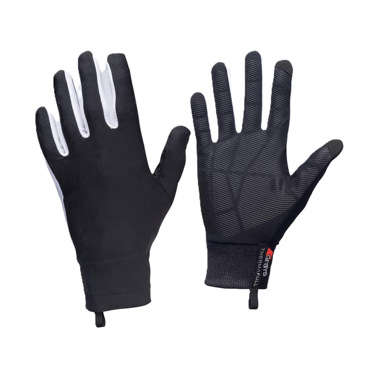 GRAYS Hockey Therma Full Finger Gloves - Black - S
