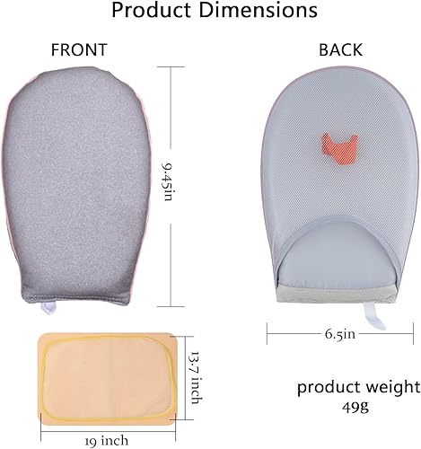 Miniatura 2 de HNHMT Guantes de planchado a vapor guantes de planchado a vapor guantes antivapor guantes de vapor resistentes al calor guantes antivapor con lazo