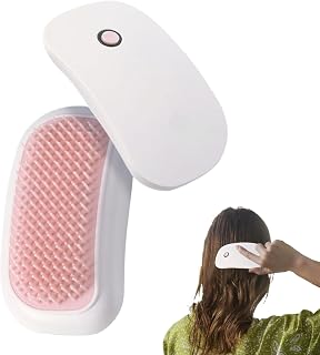Electric Head Massage Tool, Electrics Head Scratcher, Handheld Automatic Vibration Brush, Stress Relief Muscle Relaxer, White 1-Pack for Spa, Headache, Home Relaxation