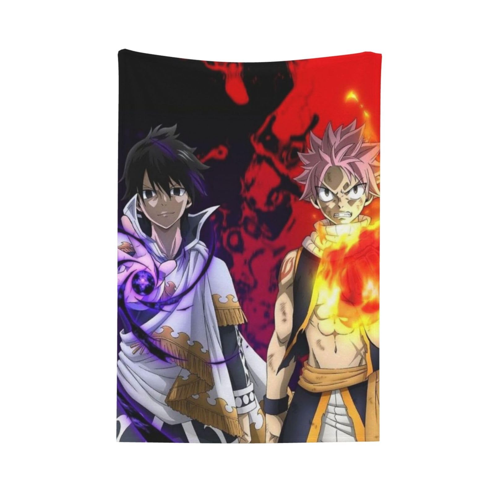 NICHIYO Fairy Tail - Manta De Forro Polar Extra Suave Y Cálida Para El