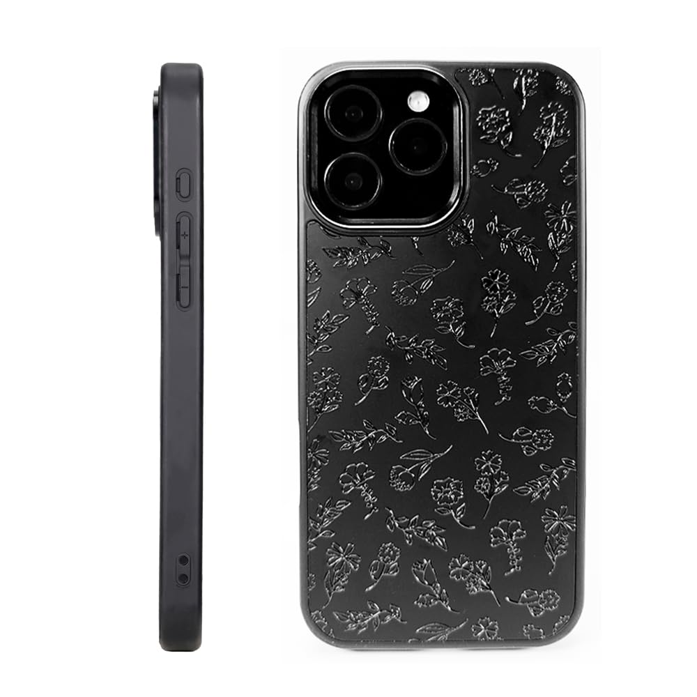 Akinmi Case for iPhone 15 Pro Max,Compatible with MagSafe,TPU Slim Shockproof Camera Protective Phone Cover for iPhone 15 Pro Max-Exquisite Little
