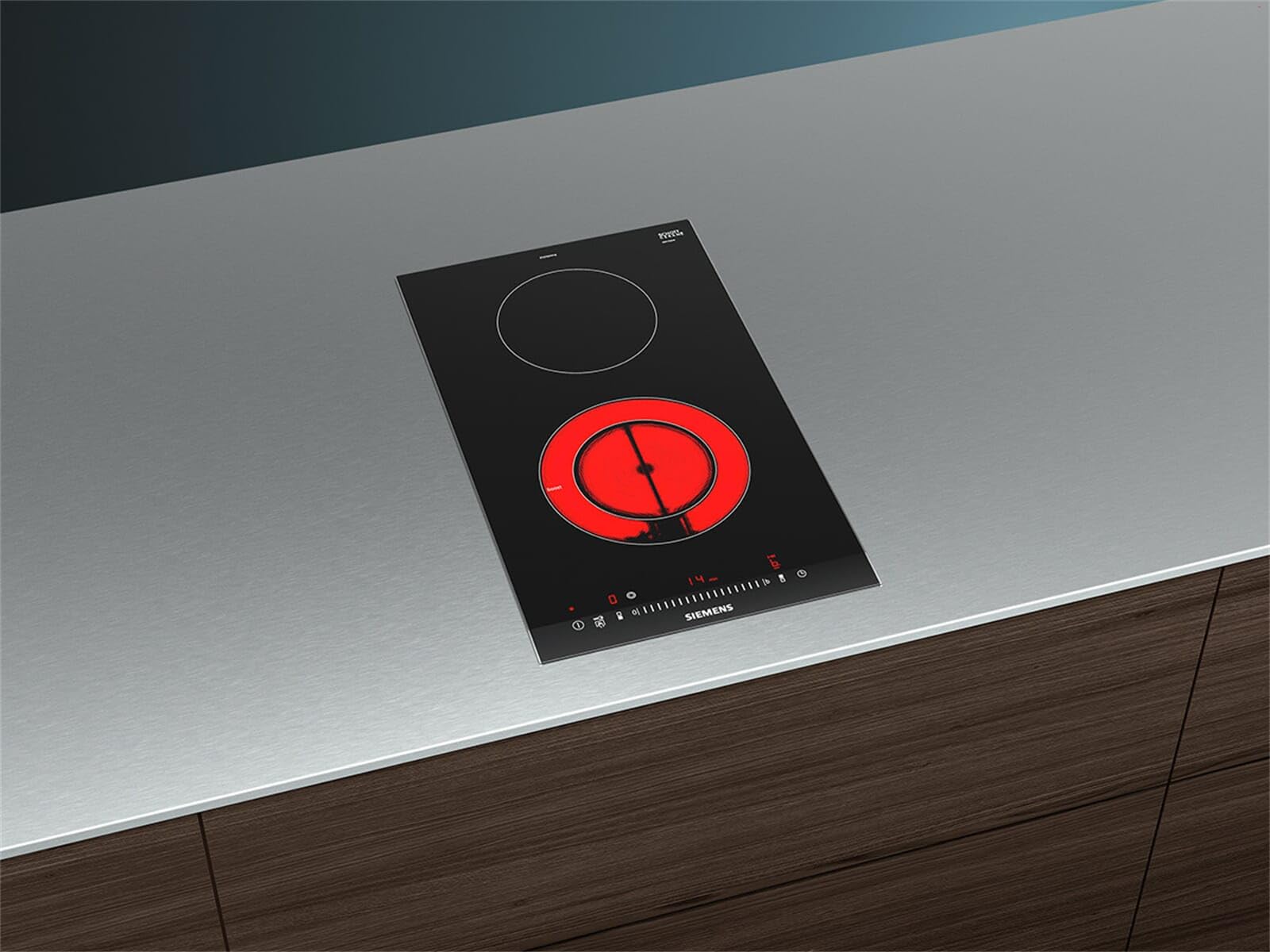 Plaque de cuisson Siemens ET375FFP1E iQ300 / 2 foyers / 30,2 cm/Vitrocéramique