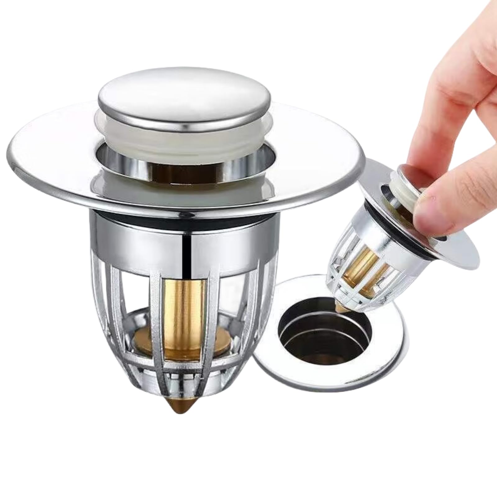 Amazon.co.jp: KALOLINNA 洗面台ポップアップ 下水部品ドレインプラグ