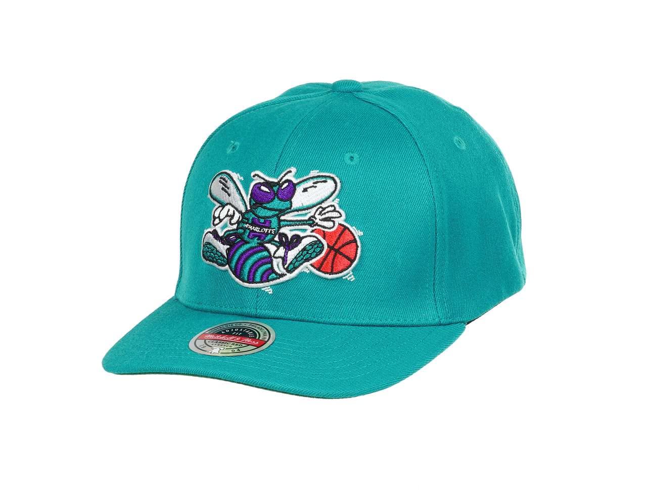 Mitchell & Ness NBA/HWC Team Ground 2.0 Classic Red Curved Snapback