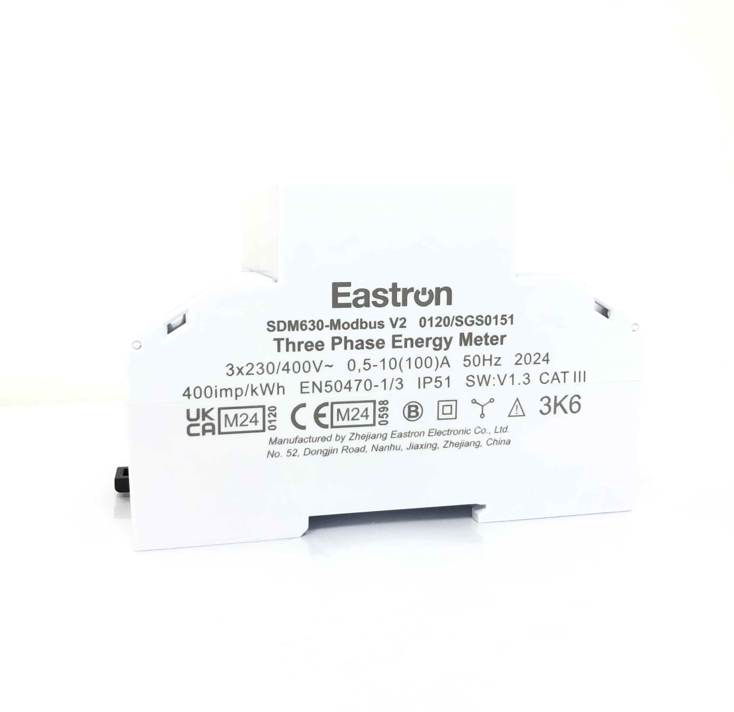 Manuale Di Istruzioni Del Misuratore Eastron SDM630 V2 Single And Three Phase Din Rail Mounted Meter Manual