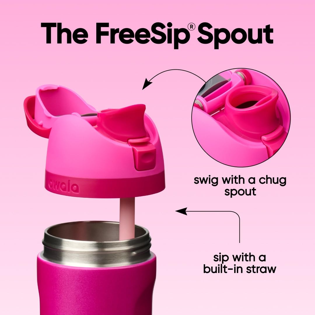 owala-freesip-16oz-insulated-stainless-steel-water-bottle-read-my-lips image 3