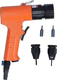 Rebite Pneumático Porca Pistola Rebitadora Ferramenta Rebitadeira Pneumática Automática Economia de Mão de Obra M3 / M4 KV ‑ 7801F JP Interface Entrada de Ar de 1/4 pol