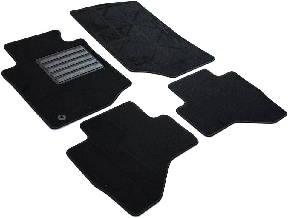 MDM SP-562 Floor Mats Velour Car Mat Suitable for Citroen C1 / Peugeot 107 / Toyota Aygo 2005>2014