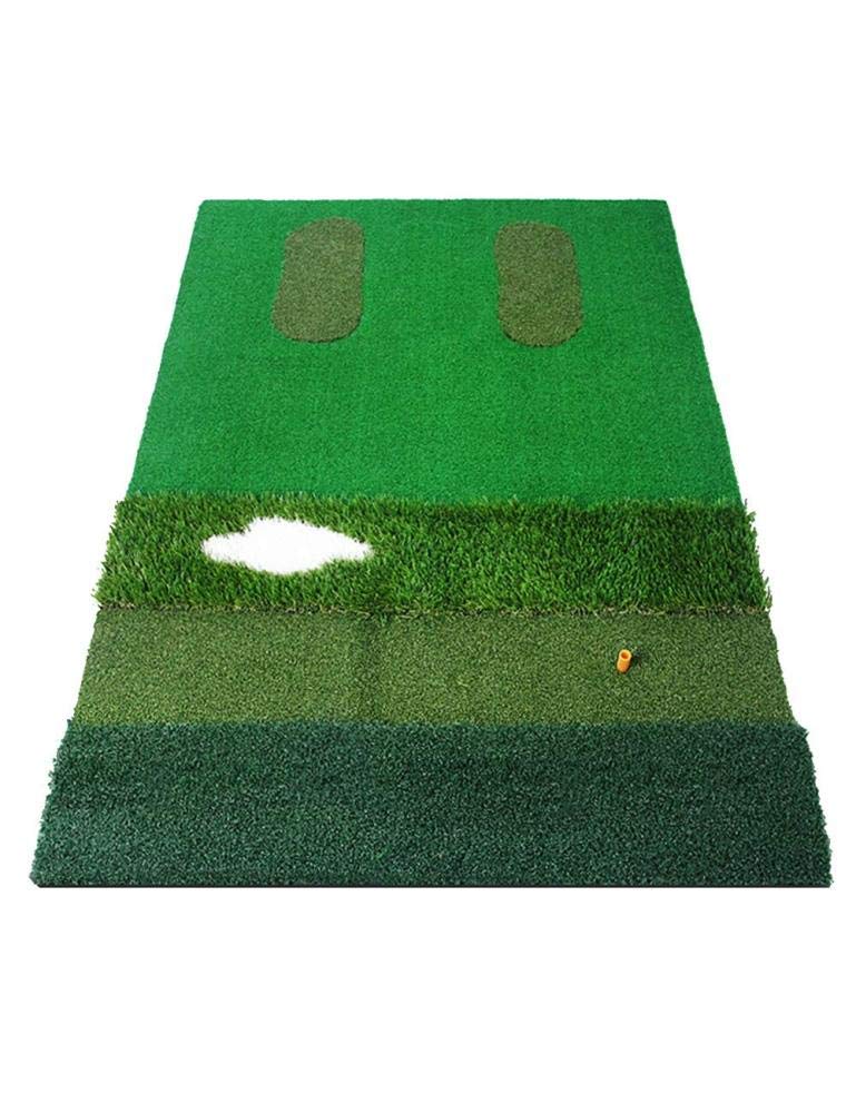 Tapis de practice de golf portable GZ - Équipement de simulation de swing taille unique - 7