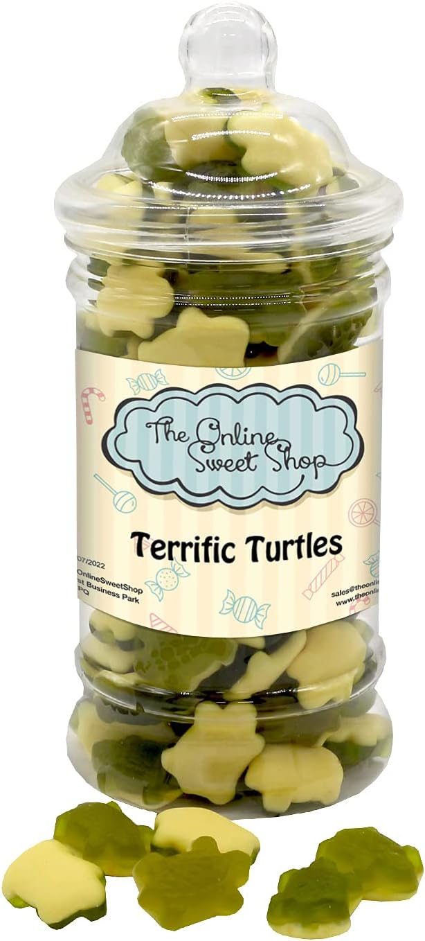 Terrific Turtles Sweets Jar Gummy Sweets