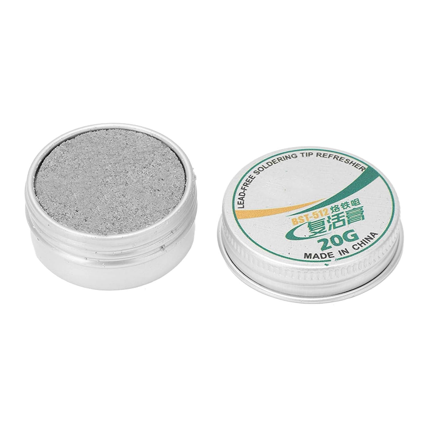 Soldering Iron Tip Refresher Paste, 4 Pack Tin Powder for Oxide Removal and Tip Resurrection, 20g Each, Professional Maintenance Tool