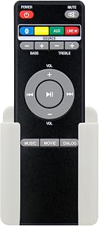 Replacement Remote Control for ilive ITBSW397B ITBSW399B ITBSW421B ITB474B ITB296B ITB295B ITB195B ITB195 ITB295 HD Soundbar Sound Bar (with Mounting Bracket)