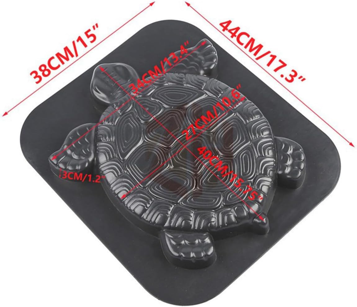 USHOBE Path Maker Mould Turtle Shaped Stepping Stone Mold Reusable DIY Path Maker Mold Concrete Cement Mould Stepping Stone Road Making Tool for Garden Lawn Driveway Paving Turtle Shape