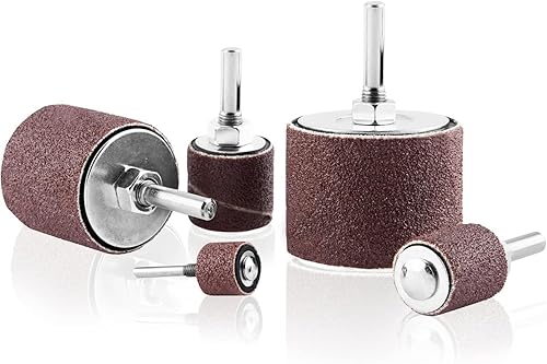 Miniatura 5 de Lijado de Hiltex 10342 batería para carpintería, 26 piezas | Una variedad de mangas y goma tambor