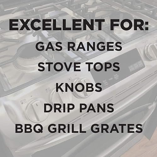 Miniatura 6 de Weiman Limpiador y desengrasante de estufa de gas paquete de 2 unidades se disuelve cocido en alimentos y manchas