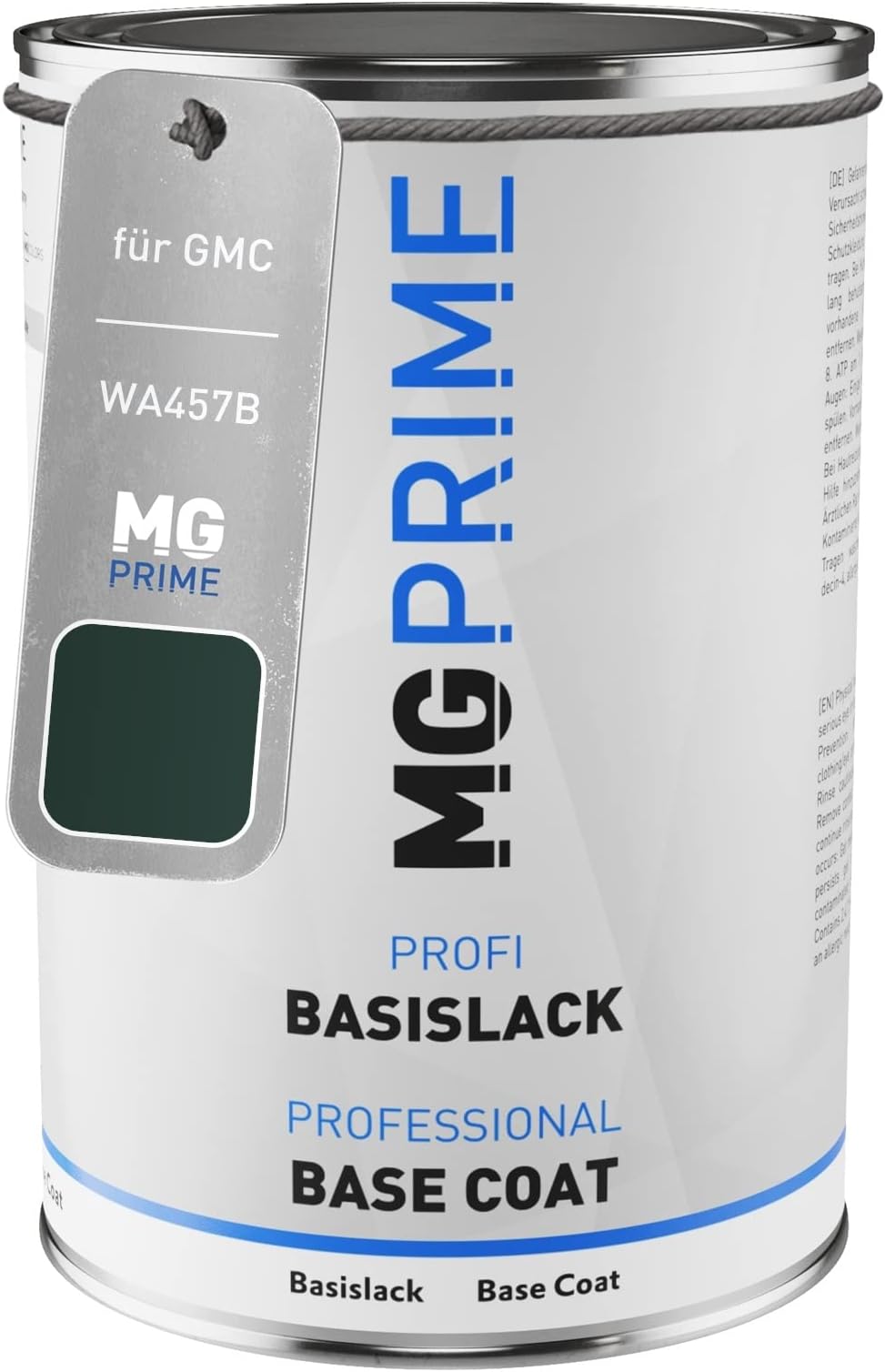 MG PRIME Car paint Can ready-to-spray for GMC WA457B Gasoline Metallic II Base coat 1.0 litre 1000ml
