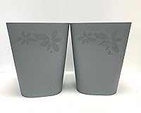 Vista 6 de Mintra Home Contenedores de basura (rosa brillante, cubo fácil)