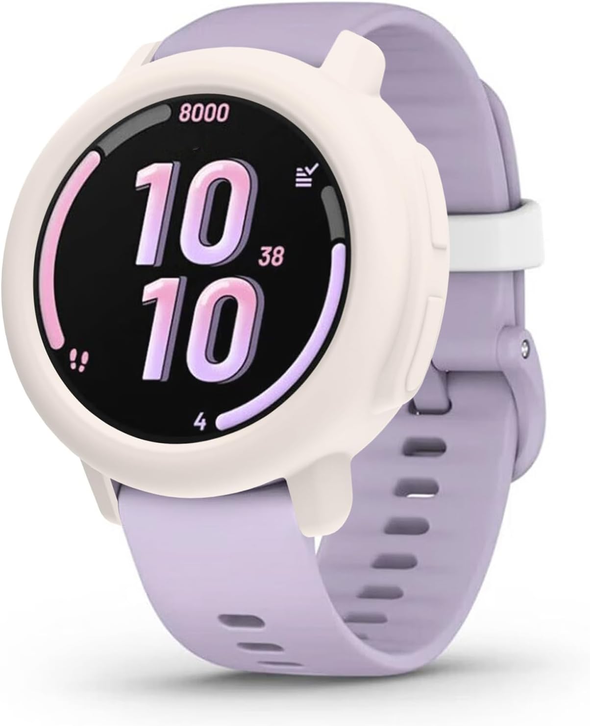 Compatible with Garmin Bounce 2 Bumper Case, Soft Flexible TPU Thin Lightweight Protective Cover for Bounce 2 Smart Watch Band [NO Front Screen Protector]