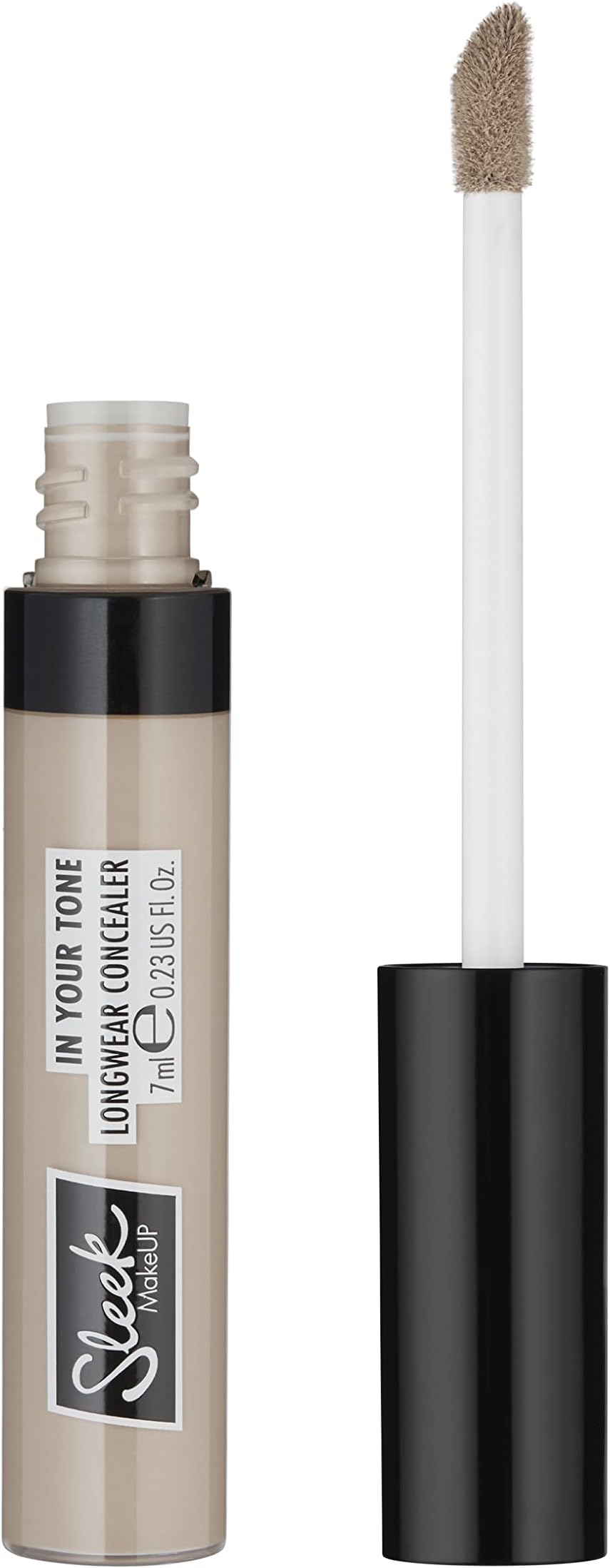 MakeUP In Your Tone Longwear Concealer, Hides Dark Circles and Covers Blemishes, Buildable Medium to Full Coverage, 1C, 7ml