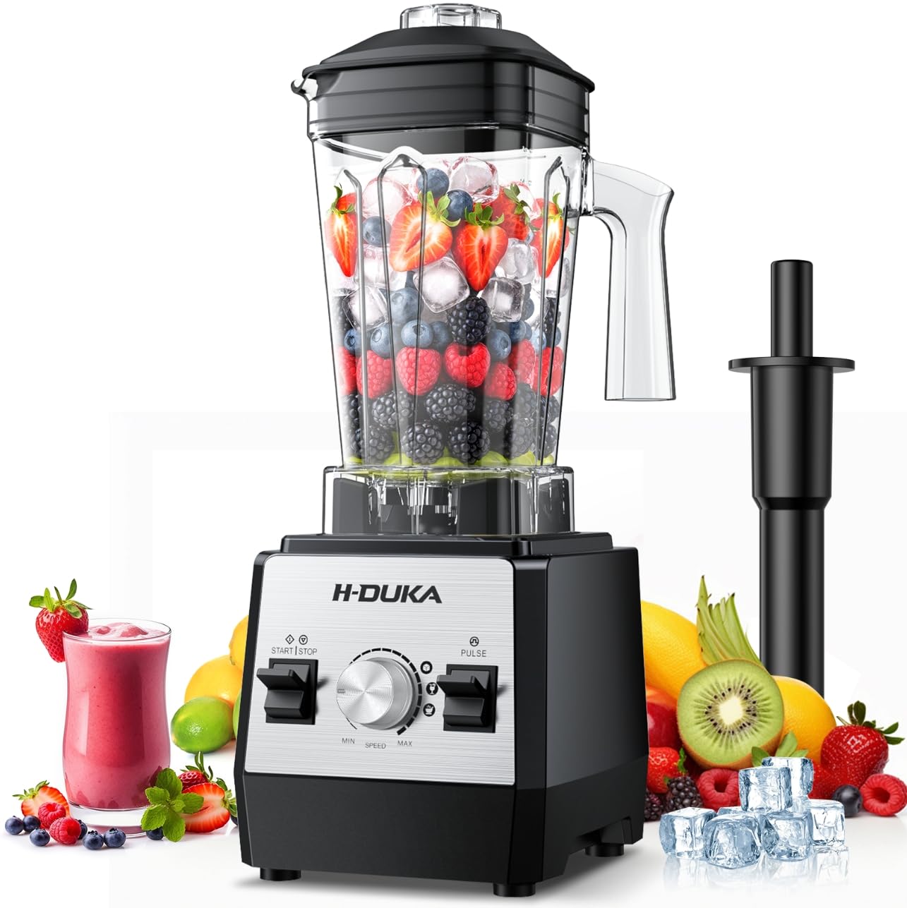 H-Duka 64 oz Blender