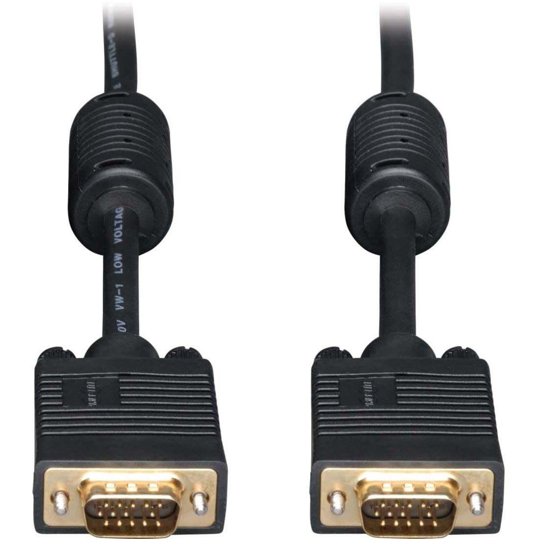 Tripp Lite VGA Coax Monitor Cable High Resolution cable with RGB coax (HD15 M/M) 30-ft.(P502-030)