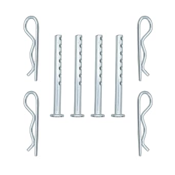 Set of 4 Clevis Pin with R - Clip 472795 014973472795 -1/4 X 2-1/2 inches