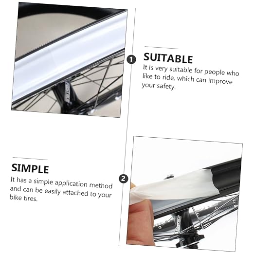 Cinta protectora para llanta de bicicleta Garneck miniatura 9