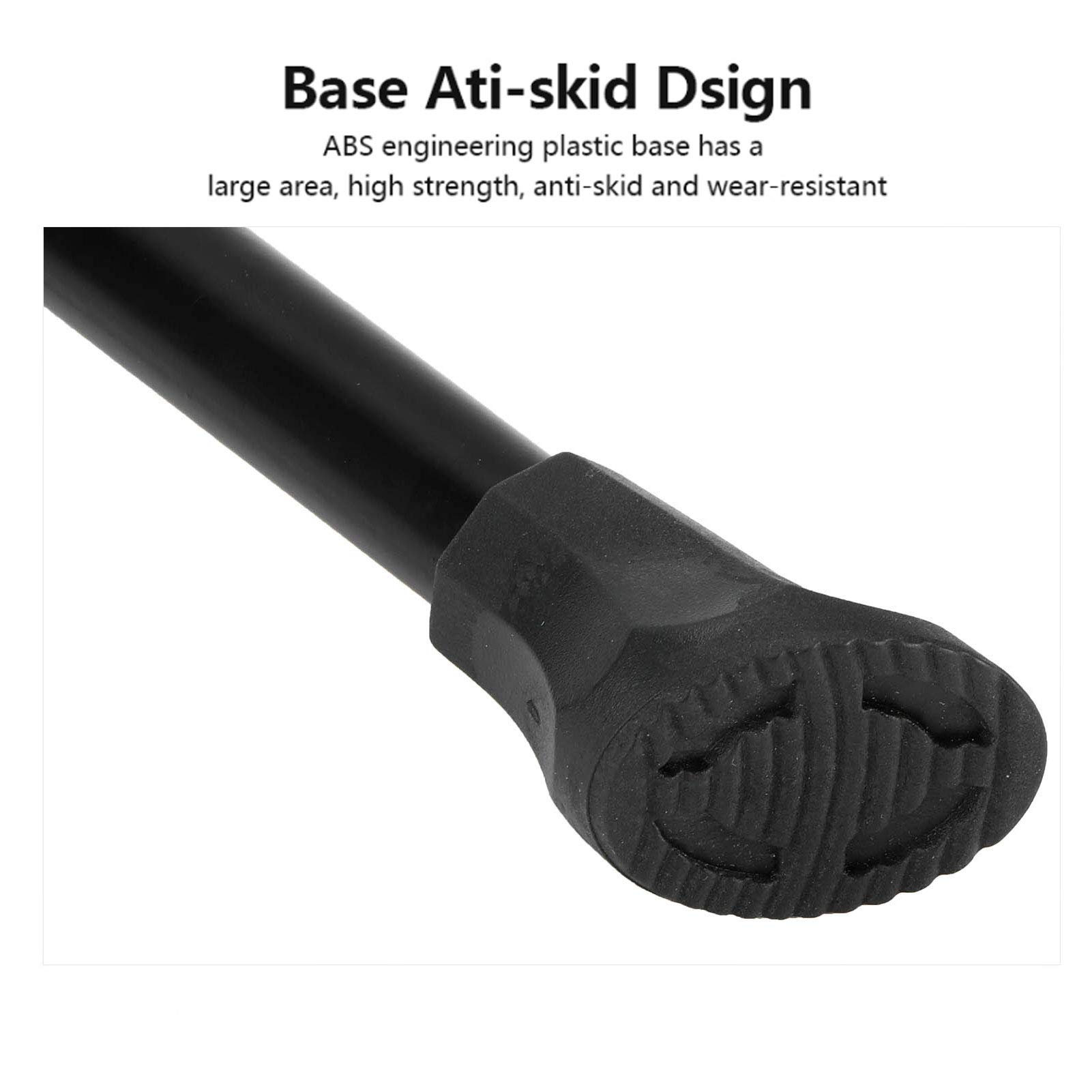 Cavalletto Regolabile per Mountain Bike Cavalletto per Bici in Lega di Alluminio da 26 a 36 Cm per Biciclette da 16 Pollici 20 Pollici 24 26 700c Installazione Rapida Piede Antiscivolo