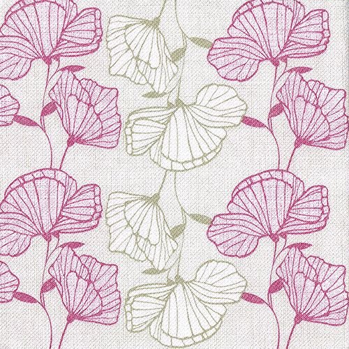 Serviettes violettes 40 x 40 cm Tessa 85027 épaisses et absorbantes