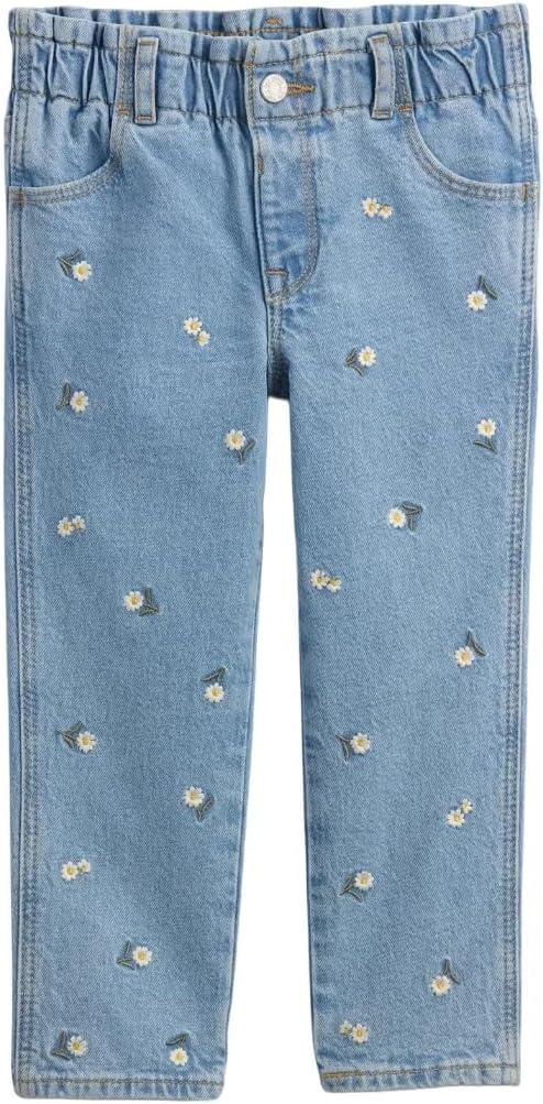 GAP Baby Girls' Embroiderd Denim Jean