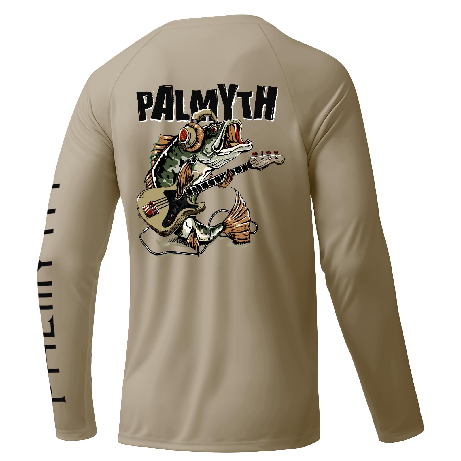 Palmyth Fishing Shirts for Men Long Sleeve UPF 50+ T Shirt Sun Protection Tee
