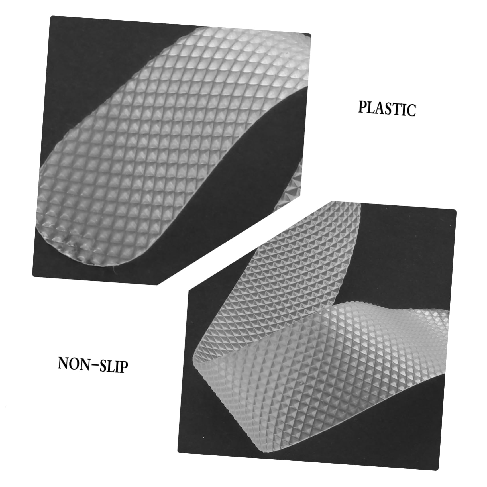 KONTONTY 24pcs Transparent Slip Bath Safety Strips Adhesive Stickers for Bathtubs Showers Floors and Stairs Non Slip Treads for Bathroom Safety