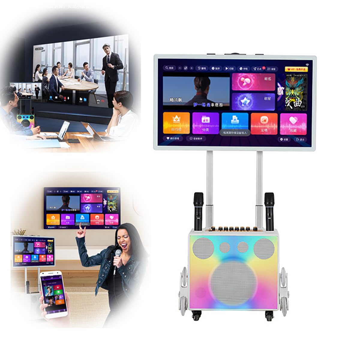 その他 LAV SERIES 150 KARAOKE HOT MENU! TAV-142 Karaoke Machine, with 32-inch Capacitive Touch Screen, 19.2Ah